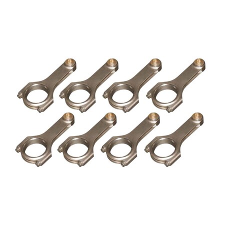 House CRS5700B3D2000 5.7 in. Forged 4340 Steel H-Beam Rods for Small Block Chevrolet HO3080521